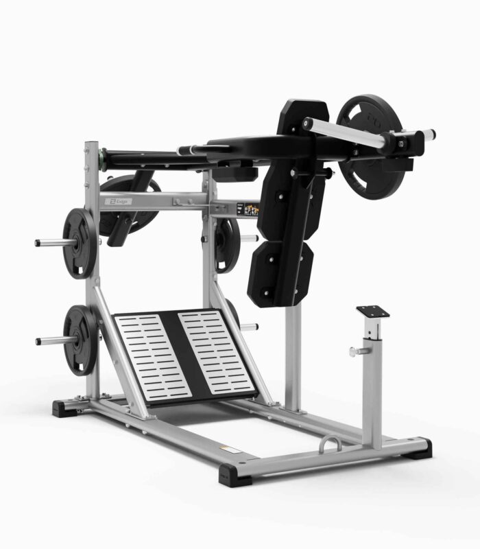 Pendulum squat machine